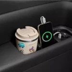 3rd Row Storage with Charging Port